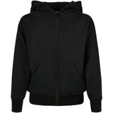Urban Classics Kids Boys' zip-up sweatshirt black | shoptok.hr