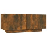 Maison Chic TV omarica - TV stojalo - Televizijska omarica dimljeni hrast 100x35x40 cm inženirski les, (21700443) Cene