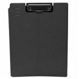  Clipboard Board With Cover Metal Clip A4 Plastic Office Black | Shoptok.si