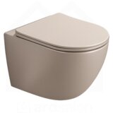 Minotti perla konzolna wc šolja rimless cappuccino sa soft close daskom MWH200MC Cene