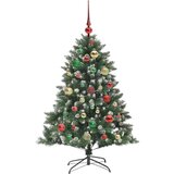 vidaXL Umestno božično drevo med 150 LED Zelena 85 x 85 x 120 cm | Shoptok.si