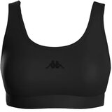 Kappa ženski sportski top irat, crni Cene