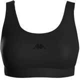 ženski sportski top irat, crni