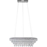 Toolight viseća stropna svjetiljka Crystal LED 102W Daljinski upravljač APP417-CP | shoptok.hr