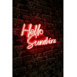 WALLXPERT dekorativna plastična led rasveta hello sunshine red Cene