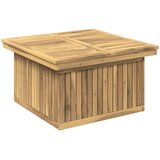  Stolić za kavu u vrtu od čvrstog akacije s podesivom visinom | shoptok.hr