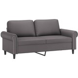  The Living Store Dvosed siv 140 cm umetno usnje - Kavč Dvosed, (21447875) | Shoptok.si