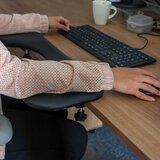 MID.YOU Nastavek Za Pisalno Mizo Relex Rt2, Črna, Pravo Usnje | Shoptok.si