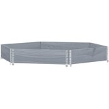  Povišena gredica šesterokutna siva 160x160 cm masivna borovina | shoptok.hr