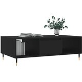  Stolić za kavu crni 104 x 60 x 35 cm od konstruiranog drva | Eponuda.com