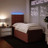  Box spring krevet s madracem ružičasti 90x190 cm baršunasti | shoptok.hr
