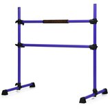  Baletni drog, raztegljiva palica, nastavljiva višina, mobilna, vijolična, dim.124,5 x 71 x 120 cm | Shoptok.si