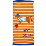 Catherine Lansfield Narančasti pamučan ručnik za plažu 76x160 cm Hot Dog – | shoptok.hr