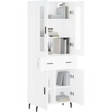 vidaXL Visoka komoda bijela 69 5x34x180 cm konstruirano drvo | shoptok.hr