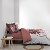 Douceur d intérieur Bela/rožnata bombažna posteljnina za zakonsko posteljo/podaljšana 240x220 cm Astria – | Shoptok.si