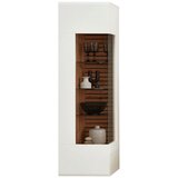 Hom`in DNEVNI REGAL, črna, bela, hrast artisan | Shoptok.si