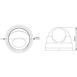 Avtech DGM2443SVSE - 2MPX MOTORZOOM IP DOME KAMERA, (20540912) | Shoptok.si