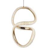 Toolight Viseća LED lampa G077-3CPR Gold | shoptok.hr
