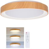  Brilagi - LED prigušiva stropna svetiljka FLOCO LED/48W/230V Ø 40 cm drvo/bela +daljinski upravljač | Eponuda.com