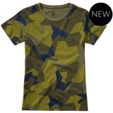 Brandit ženska majica kratkih rukava brina, swedish camo | shoptok.hr