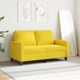  Dvosjed od tkanine svjetložuti 120 cm | shoptok.hr