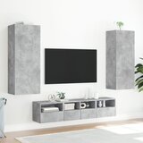  Zidni TV ormarić siva boja betona 40,5 x 30 x 102 cm drveni | Eponuda.com