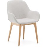 Kave Home Bež jedilni stol Konna – | Shoptok.si