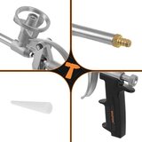 Bigstren metalni pištolj za montažnu pjenu s regulacijom protoka | shoptok.hr