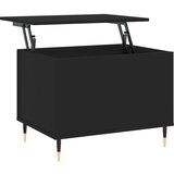  Stolić za kavu crni 60 x 44 5 x 45 cm od konstruiranog drva | shoptok.hr