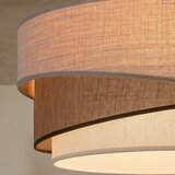 Brilagi Luster na sajli ARROW 1xE27/60W/230V, prečnik 45 cm, bež/braon/bela | Eponuda.com