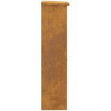  Sandučić za pakete s pohranom Rđa 44,5 x 29 x 110,5 cm | shoptok.hr