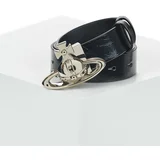 ORB BUCKLE BELT REVERSIBLE Crna