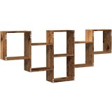  Zidna polica Staro drvo 159x18x66 cm Konstruirano drvo | Eponuda.com