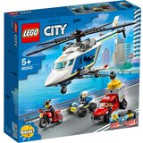 Lego kocke City Pregon s policijskim helikopterjem - 60243 | Shoptok.si
