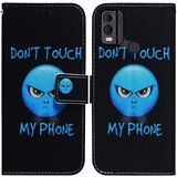 INORCO Preklopni ovitek iz PU usnja proti padcem za Nokio C22 etui za telefon denarnica s potiskom vzorcev s paščkom, (22036117) Cene