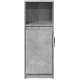  Komoda s LED svjetlima siva boja betona 38x34x100 cm drvena | Eponuda.ba