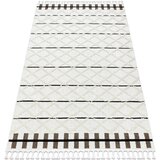 RugsX Preproge Preproga SEVILLA Y611A rešetka, rombi rjava / 140x190 cm Kostanjeva | Shoptok.si