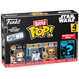 Funko Bitty Pop! Star Wars - Princess Leia ™, R2 -D2 ™, C -3PO ™ in Mini SINYYSY MINI SIGE - 0,9 palčna (2,2 cm) zbirateljska - Priložena zaslonska polica - Ideja za darilo - Založene torbe, (21063206) Cene