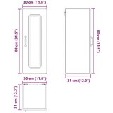  Kuhinjski element Kalmar Betonsko siva 30 x 31 x 80 cm, (5000131697) | Shoptok.si
