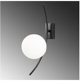 Opviq lights Črna kovinska stenska svetilka Argyr | Shoptok.si