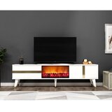 HANNAH HOME TV komoda Vania Bijelo-Srebrna | Eponuda.ba