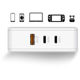 Xtorm stenski polnilec Stenski polnilec XAT140 Laptop, GaN, 3 vhodi, 2x USB-C PD3.1 EPR 140W, USB-A QC 3.0 | Shoptok.si
