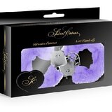 metalne lisice sa krznom | sweet caress lila