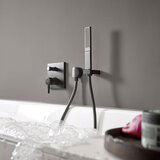 Hansgrohe 76416670 Finoris EN1717 pokrivna plošča črna | Shoptok.si