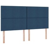  Krevet s od storage s uzglavljem Plava 180 x 200 cm Tkanina | shoptok.hr