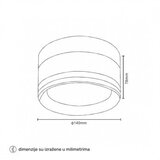 HOME LIGHT BL140CW cct led plafonjera bela | Eponuda.com