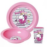  Dečiji pribor za jelo 3U1 unicorn 165000-001 Cene