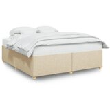 Furnova Posteljni okvir brez vzmetnice krem 180x200 cm blago, (21939619) | Shoptok.si