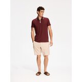 Reserved Slim polo-majica - boja kestena | shoptok.hr