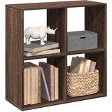 vidaXL Pregrada / regal za knjige boja hrasta 69,5x29x69,5 cm drveni | shoptok.hr